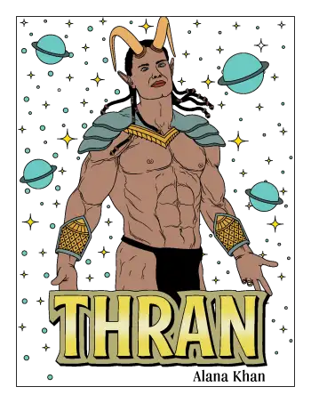 thran coloring pages